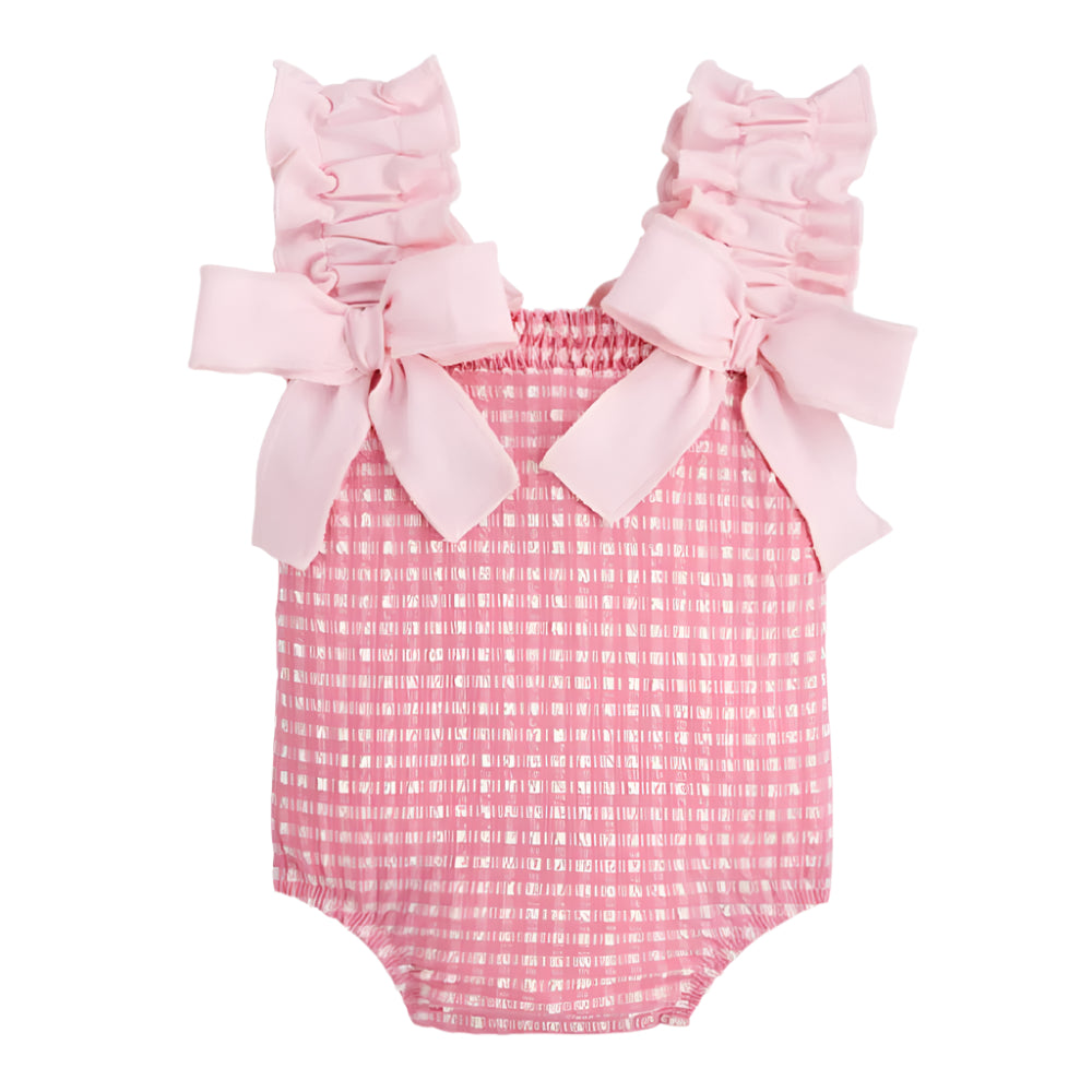 Mud Pie Baby Crinkle Check Swimsuit KIDS - Baby - Baby Girl Clothing Mud Pie