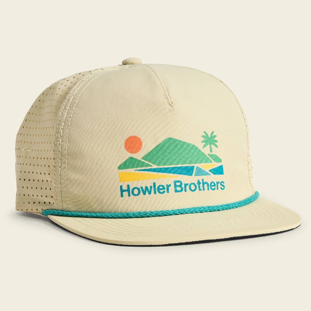 Howler Bros Aperture Tech Strapback Cap HATS - BASEBALL CAPS Howler Bros