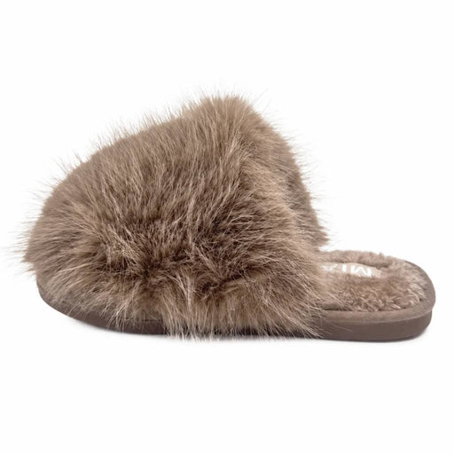 MIA Cupcake Tan Fur Slippers WOMEN - Footwear - Casuals MIA