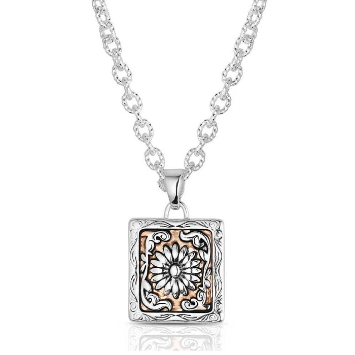 Montana Silversmiths Ranch House Floral Necklace WOMEN - Accessories - Jewelry - Necklaces Montana Silversmiths