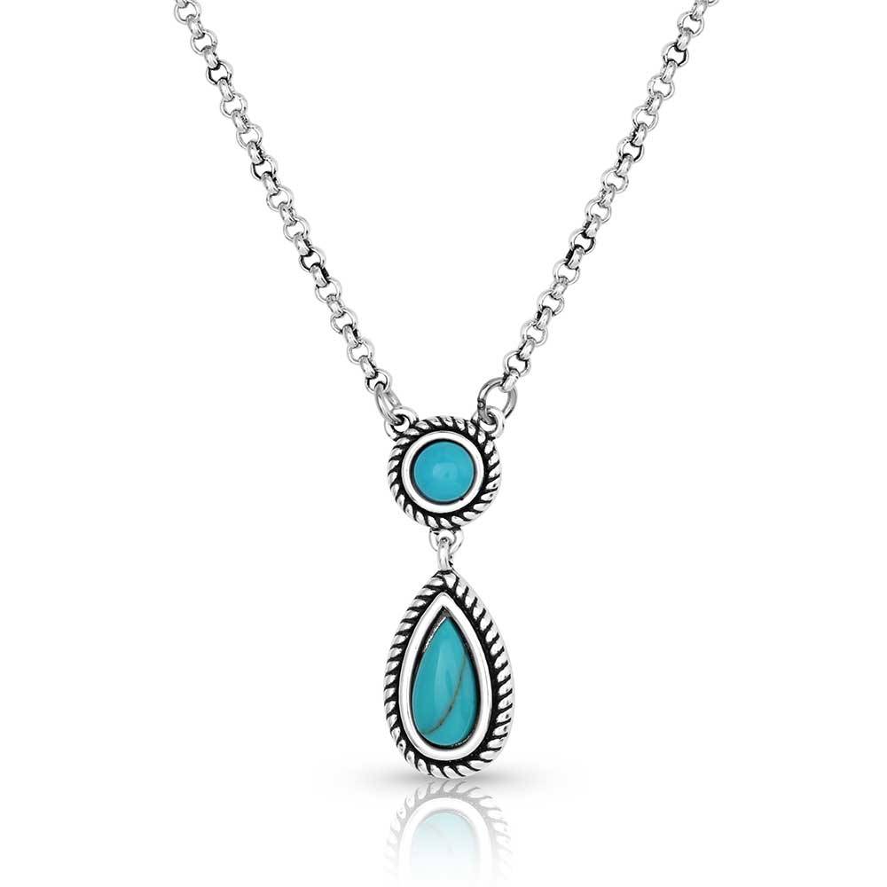 Montana Silversmiths Tranquil Waters Turquoise Necklace WOMEN - Accessories - Jewelry - Necklaces Montana Silversmiths   