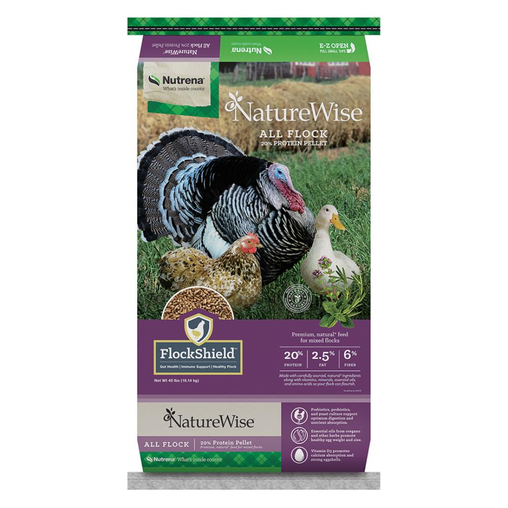 Nutrena NatureWise All Flock Feed Pellet Feed & Hay - Feed Nutrena   