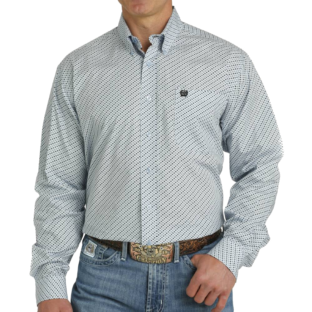 Cinch Men's Diamond Print Shirt