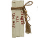 Faux Wood Block Books with Holiday Saying - FINAL SALE HOME & GIFTS - Home Decor - Seasonal Decor Creative Co-Op Jingle All The Way  