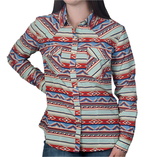 Panhandle Slim Women's Pearl Snap Performance Shirt WOMEN - Clothing - Tops - Long Sleeved Panhandle
