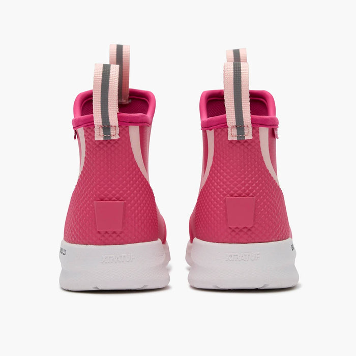 XTRATUF Kids Hot Pink Ankle Deck Sport Boot