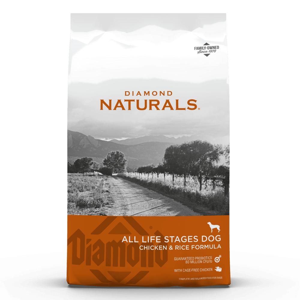 Diamond Naturals All Life Stages Chicken & Rice Dog Food Feed & Hay - Feed Diamond Naturals   