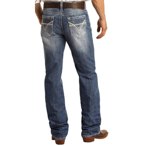 Rock & Roll Denim Men's Double Barrel Relaxed Fit Straight Leg Jean MEN - Clothing - Jeans Panhandle   