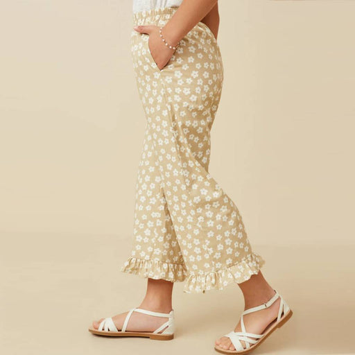 Hayden Girl's Floral Ruffle Pants - FINAL SALE KIDS - Girls - Clothing - Pants Hayden Los Angeles   