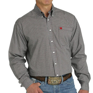 Cinch Men's Geo Floral Print Shirt