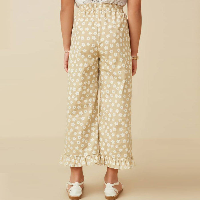 Hayden Girl's Floral Ruffle Pants - FINAL SALE KIDS - Girls - Clothing - Pants Hayden Los Angeles   
