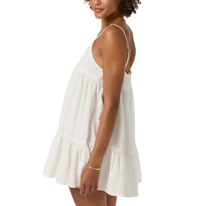 O'Neill Women's O'Riginals Rilee White Cover Up Dress