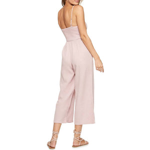 Kittenish x Flag & Anthem Women's Jenny Smoked Jumpsuit WOMEN - Clothing - Jumpsuits & Rompers Flag And Anthem   