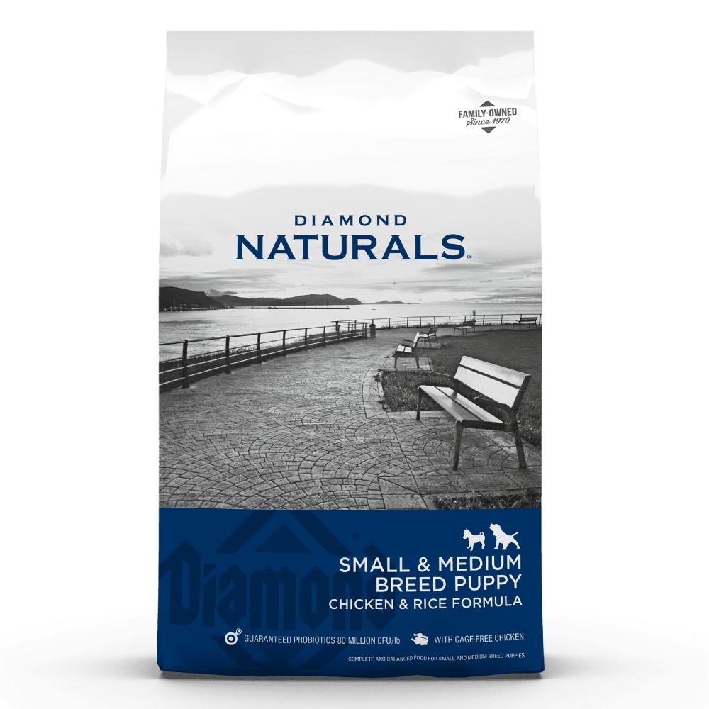 Diamond Naturals Small & Medium Breed Puppy Chicken & Rice Dog Food Feed & Hay - Feed Diamond Naturals   