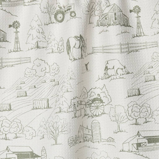 Geometry Farmyard Tea Towel HOME & GIFTS - Tabletop + Kitchen - Kitchen Decor Geometry