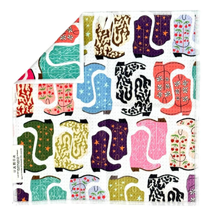 Double Sided Washcloth - Hoedown HOME & GIFTS - Tabletop + Kitchen - Kitchen Decor Crae Home