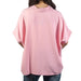 Bubble Pink V Neck Top WOMEN - Clothing - Tops - Short Sleeved Urban Daizy