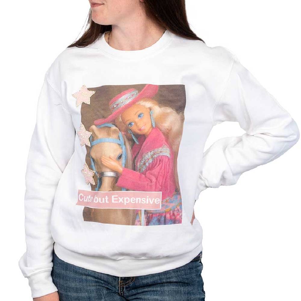 "Cute But Expensive" Sweatshirt WOMEN - Clothing - Pullovers & Hoodies Summer Tees