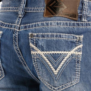 Rock & Roll Denim Men's Double Barrel Relaxed Fit Straight Leg Jean MEN - Clothing - Jeans Panhandle   