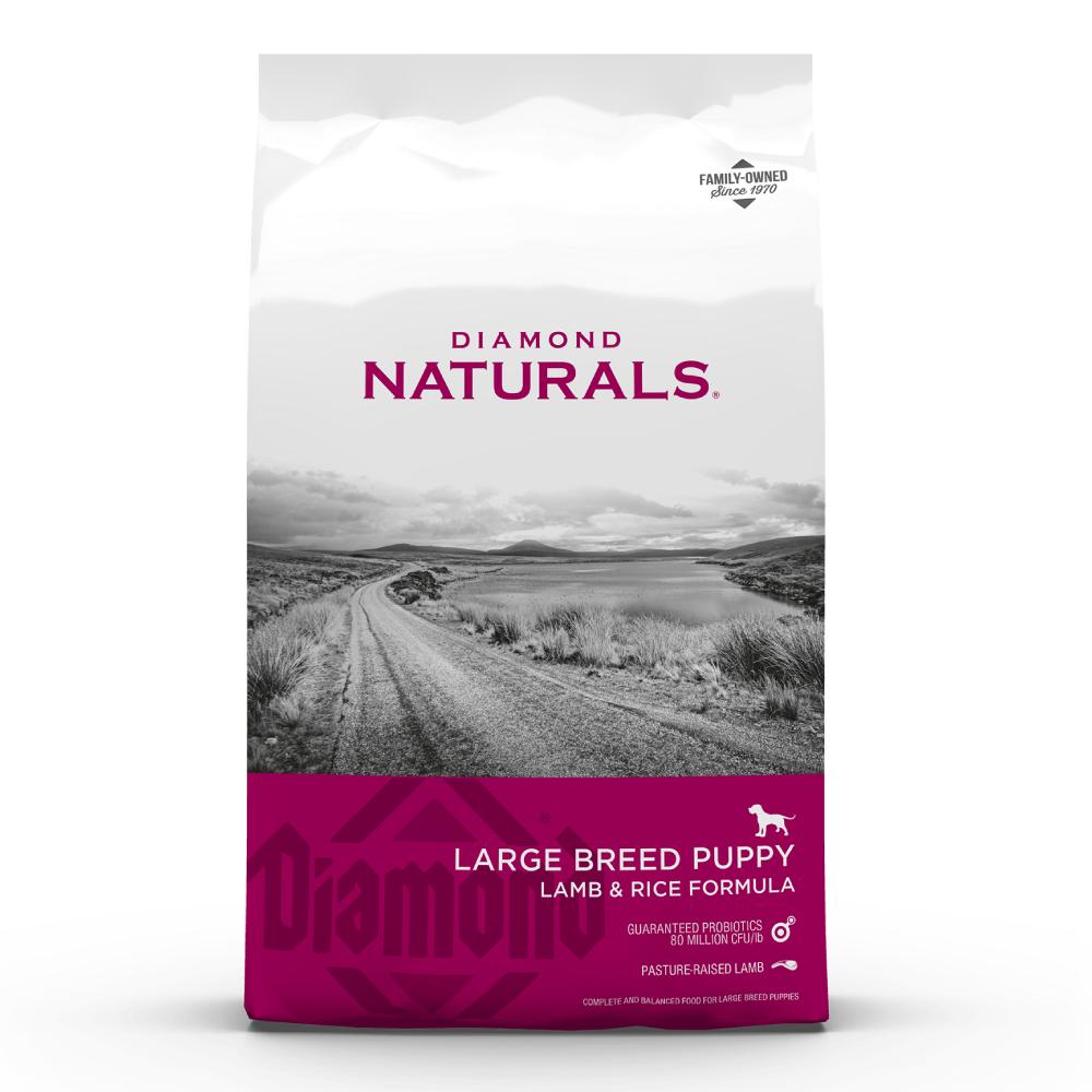 Diamond Naturals Large Breed Puppy Lamb & Rice Dog Food Feed & Hay - Feed Diamond Naturals   