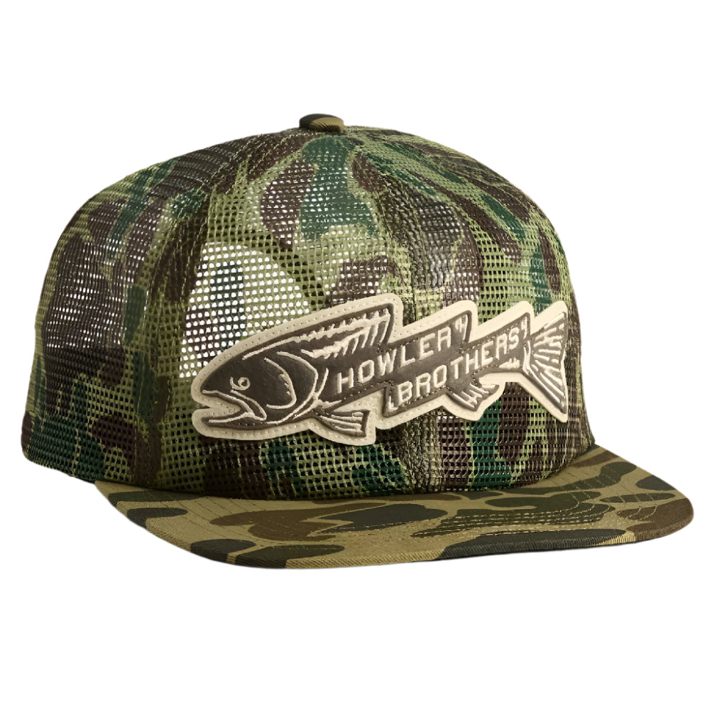 Howler Bros Unstructured Trout Bolt Snapback Hat HATS - BASEBALL CAPS Howler Bros