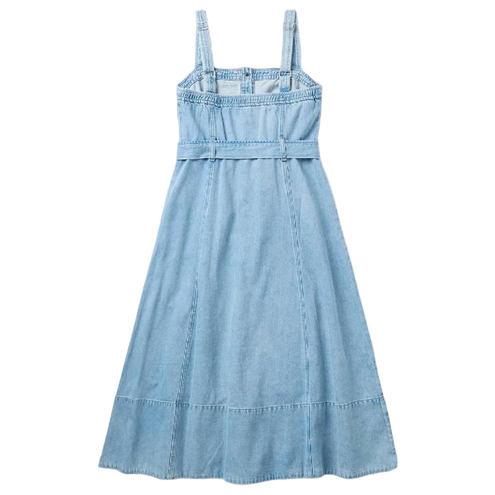 Stetson Women's Strap Belted A Line Denim Dress WOMEN - Clothing - Dresses Stetson