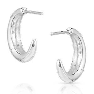 Montana Silversmiths Sparkling Morning Meadow Hoop Earrings WOMEN - Accessories - Jewelry - Earrings Montana Silversmiths   
