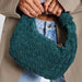Autumn Woven Genuine Suede Leather Clutch WOMEN - Accessories - Handbags - Clutches & Pouches Moda Luxe