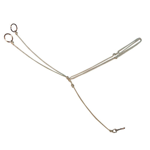 Professional's Choice White Cord Martingale Tack - Training Professional's Choice   