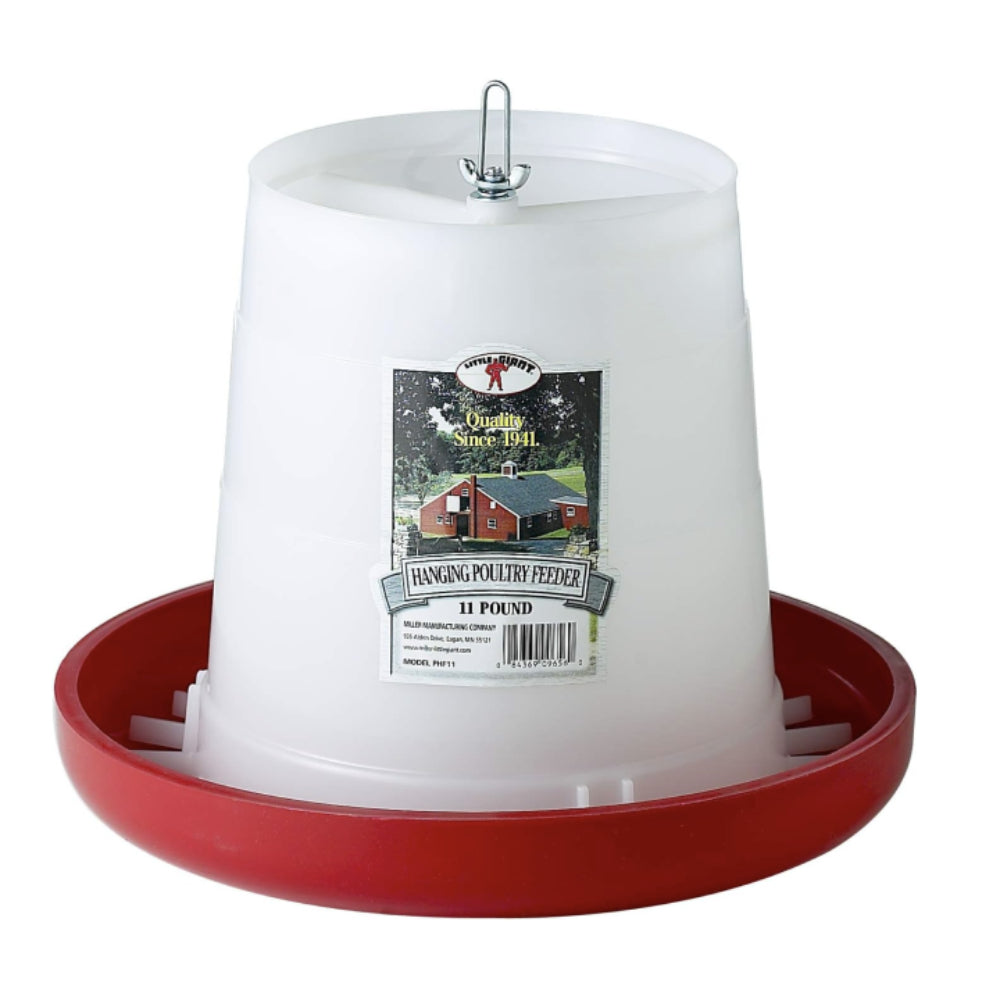 Little Giant Plastic Hanging Poultry Feeder Barn - Feed Bags & Feeders Miller Manufacturing