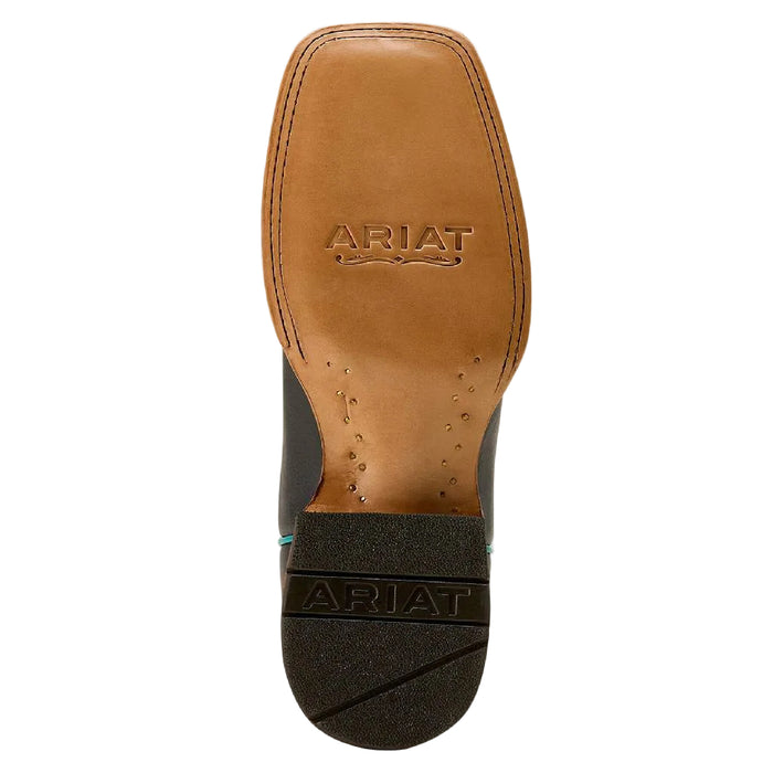 Ariat Women's Square Toe Country Lane Basic Black Western Boot