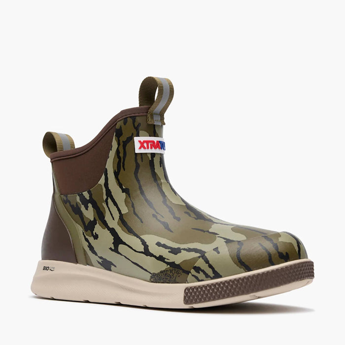 XTRATUF Men's Bottomland Camo Ankle Deck Sport Boot