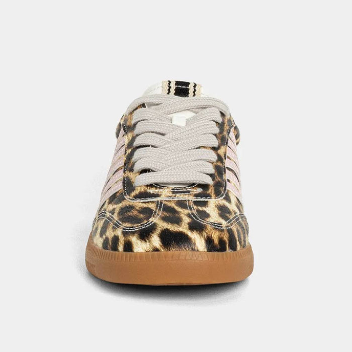 ShuShop Girl's Stevie Mini Leopard Print Sneaker KIDS - Footwear - Casual Shoes ShuShop