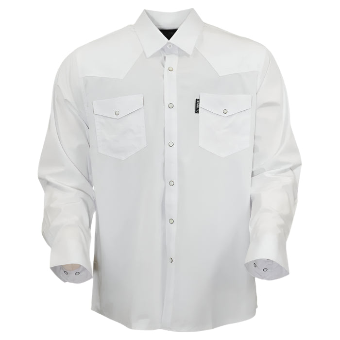 Outback Trading Men's Moab Pearl Snap Western Shirt MEN - Clothing - Shirts - Long Sleeve Outback Trading Co