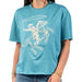 Howdy Hanny Roping Cowboy Blue Tee WOMEN - Clothing - Tops - Short Sleeved Howdy Hanny