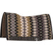 Classic Equine Contour Wool Top Alpaca Pad - 34"x38" Tack - Saddle Pads Classic Equine Black/Cashmere