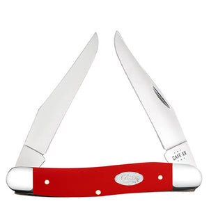 Case Muskrat - Smooth Red Synthetic Knives - Knives W.R. Case   