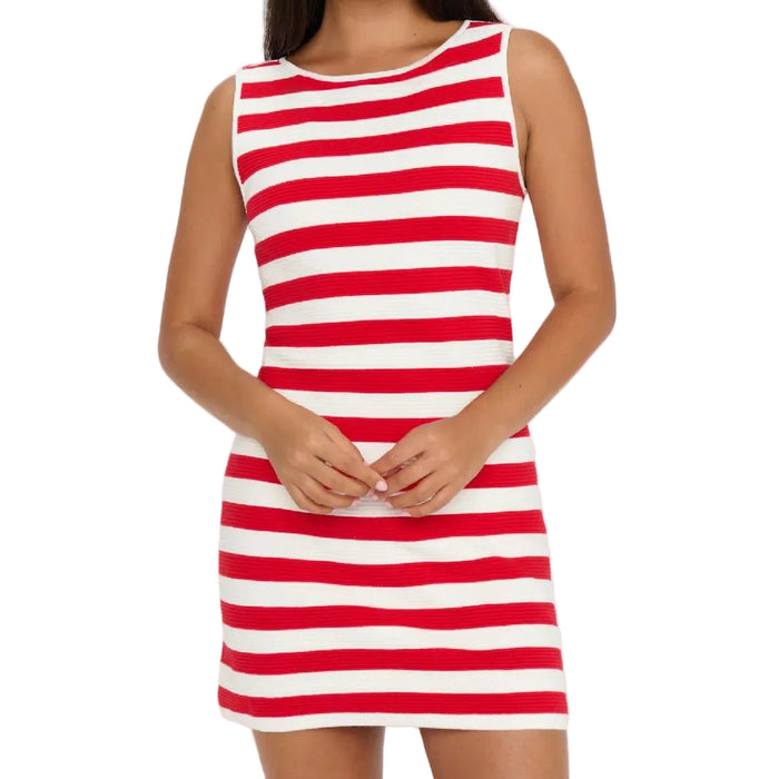 Show Me Your Mumu Cameron Mini Dress Red Stripe Delight Knit WOMEN - Clothing - Dresses Show Me Your Mumu
