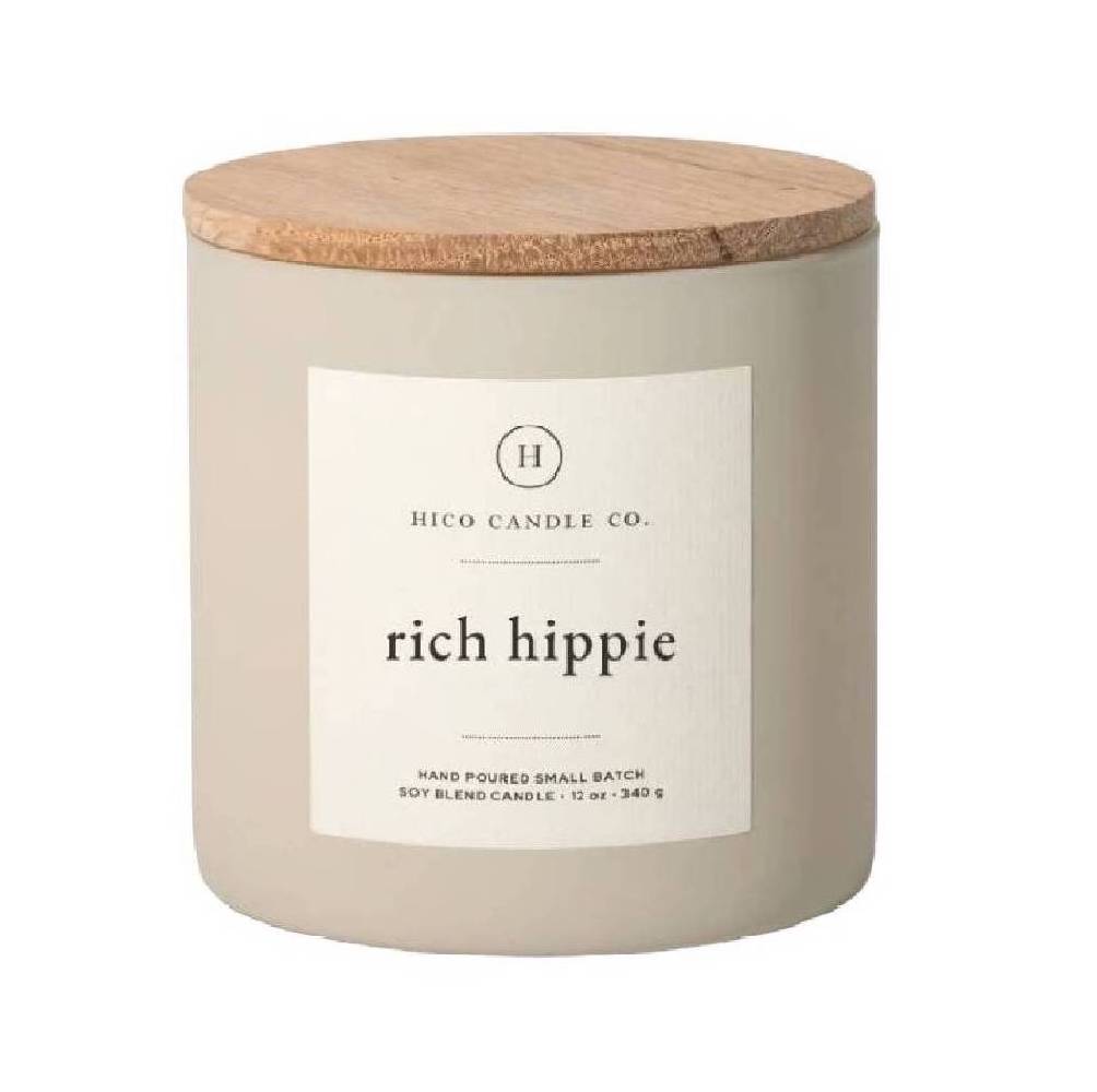 Hico Candle Co Rich Hippie Candle HOME & GIFTS - Home Decor - Candles + Diffusers Hico Candle Co.   