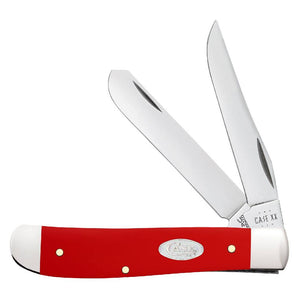 Case Trapper Mini Trapper - Smooth Red Synthetic Knives - Knives W.R. Case   