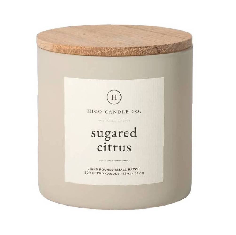 Hico Candle Co Sugared Citrus Candle HOME & GIFTS - Home Decor - Candles + Diffusers Hico Candle Co.   