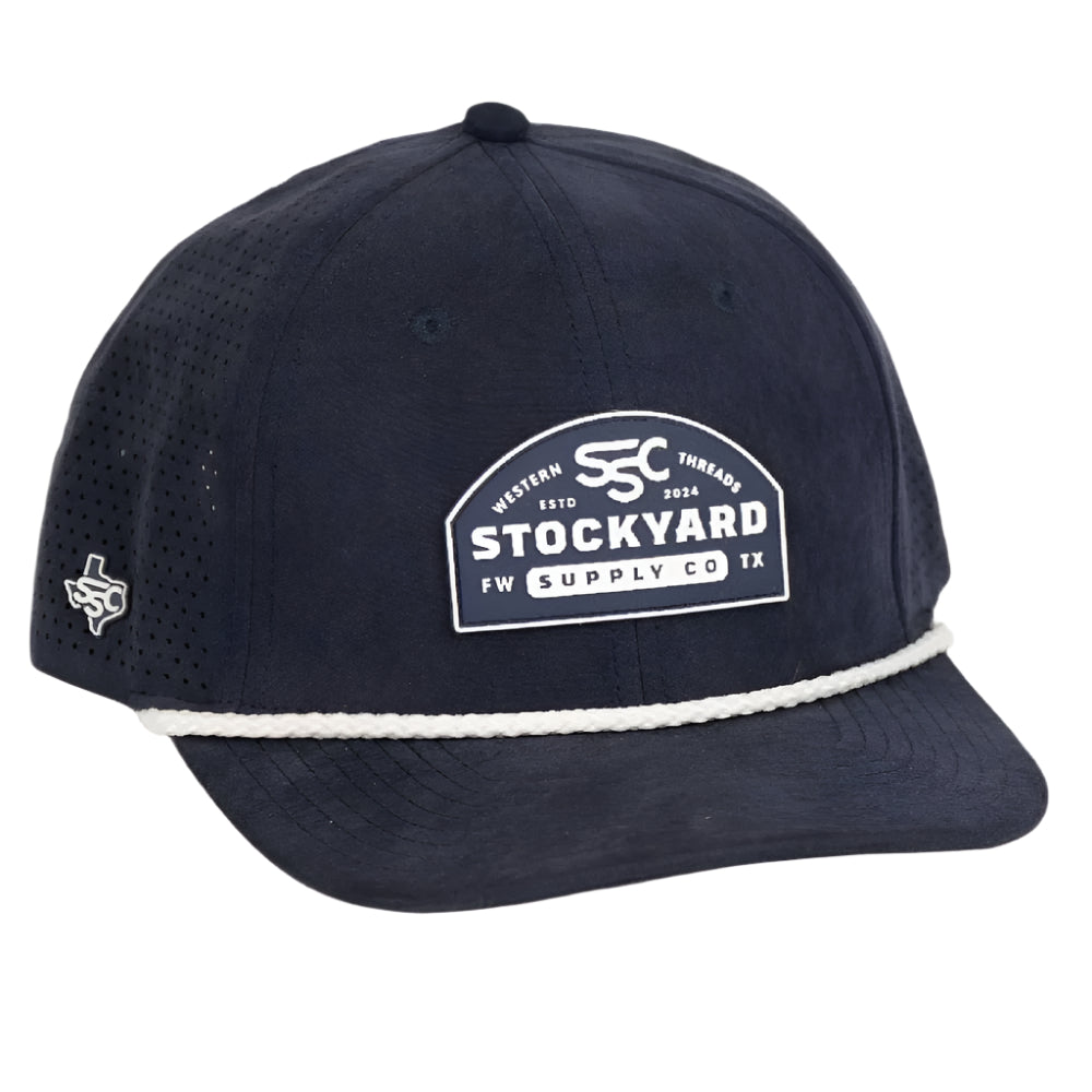 Stockyard Supply "The Champion" Suede Performance Rope Hat HATS - BASEBALL CAPS Stockyard Supply Co