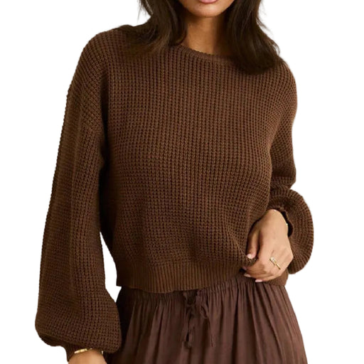 Classic Chocolate Jumper Sweater WOMEN - Clothing - Sweaters & Cardigans Rhythm