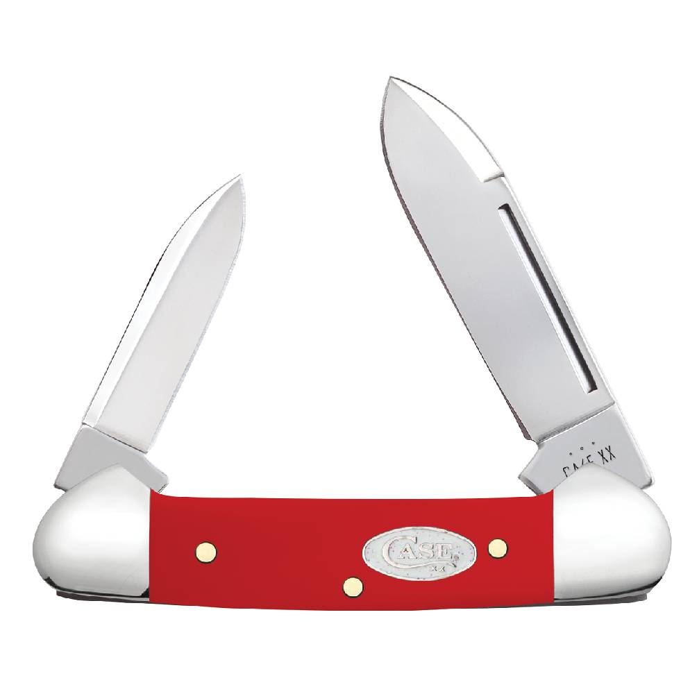 Case Baby Butterbean - Smooth Red Synthetic Knives - Knives W.R. Case   