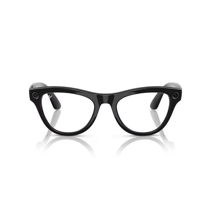 RayBan Meta Skyler Shiny Black Sunglasses