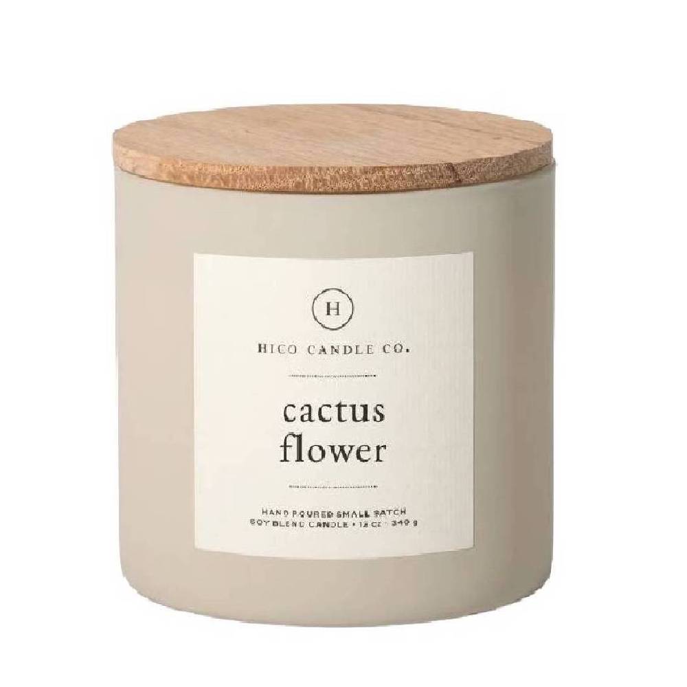 Hico Candle Co Cactus Flower Candle