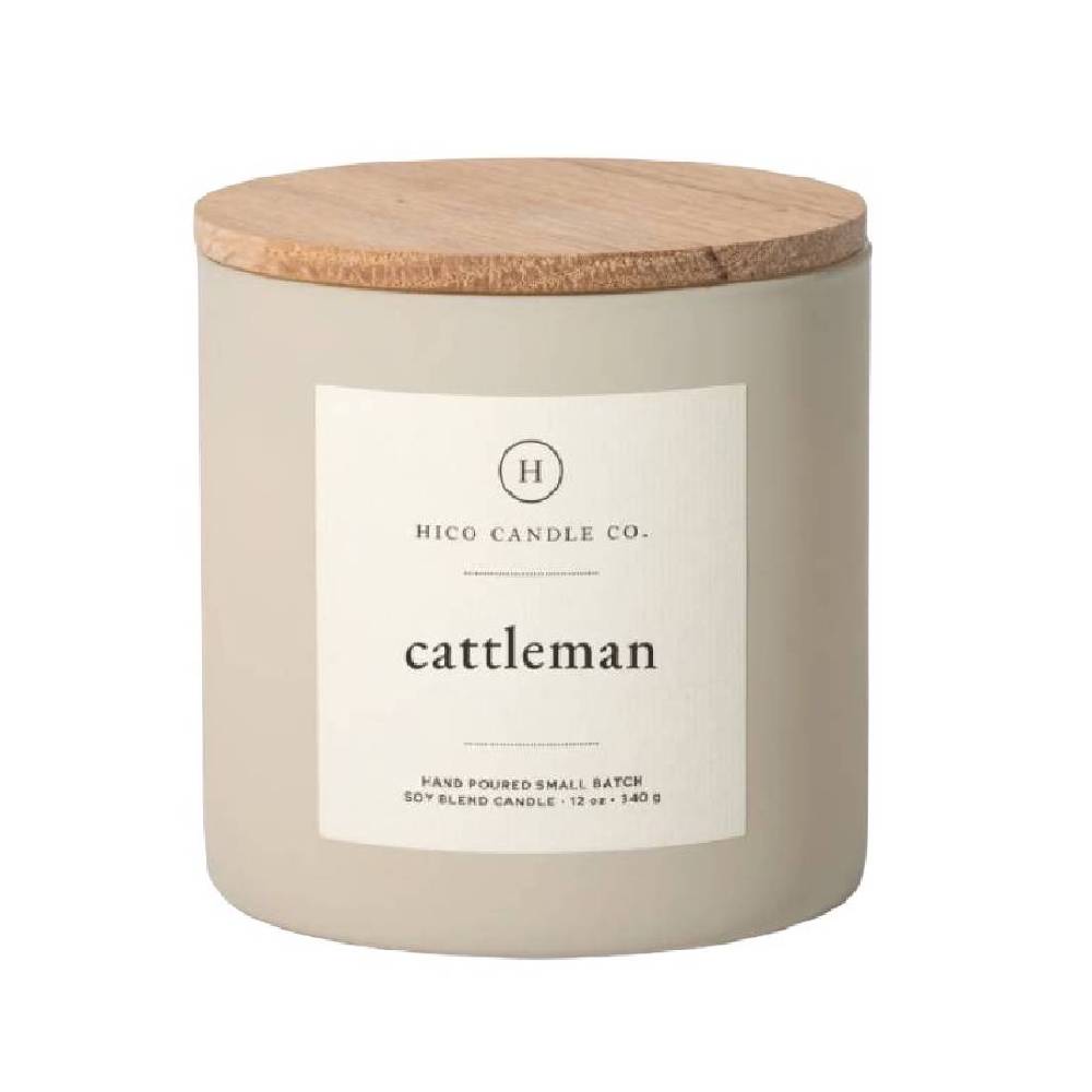 Hico Candle Co. Cattleman Candle