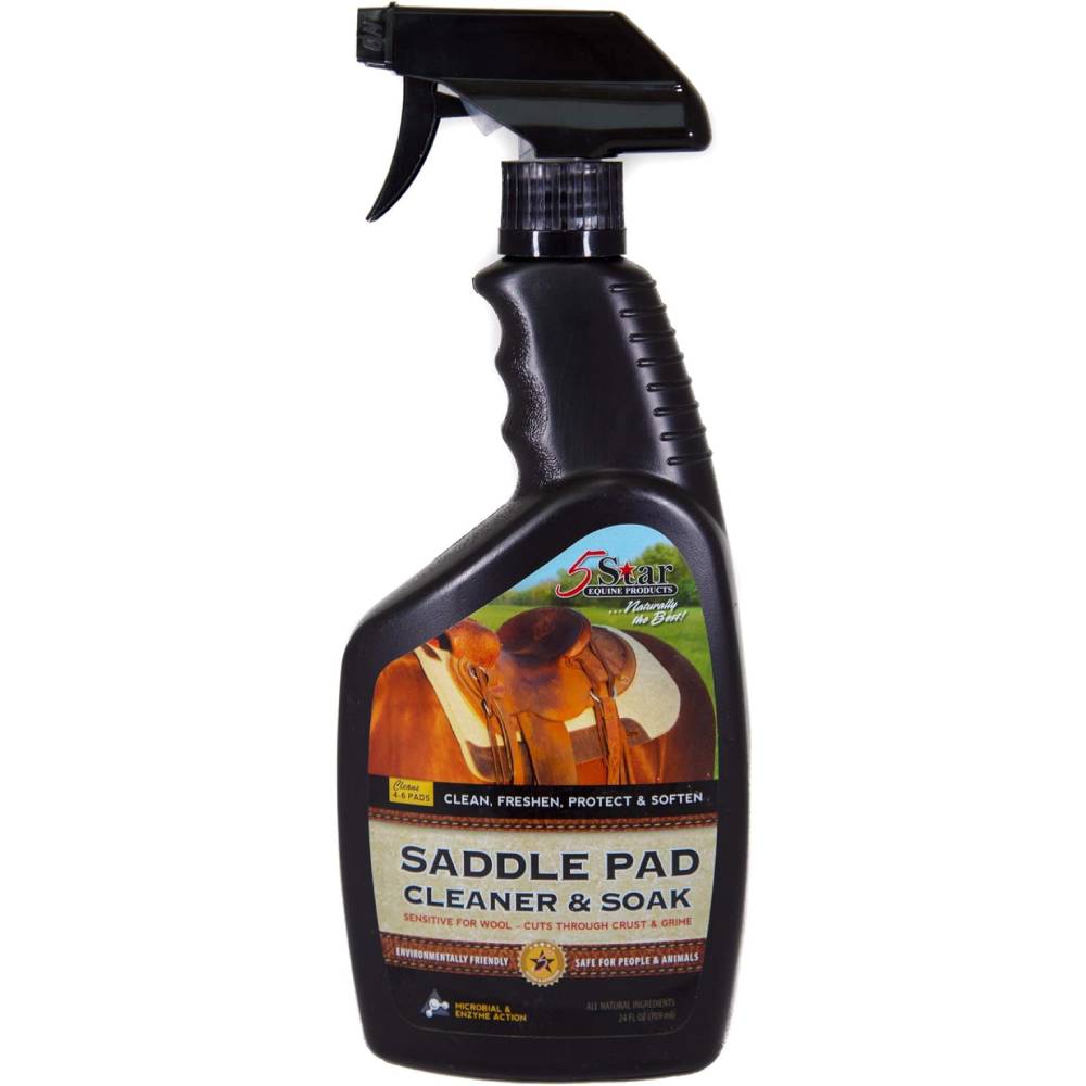 5 Star Saddle Pad Cleaner & Soak Barn Supplies - Leather Working 5 Star   