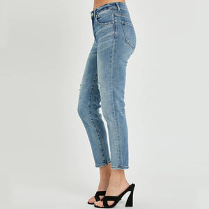 Risen Mid Rise Tapered Jean WOMEN - Clothing - Jeans Risen Jeans   