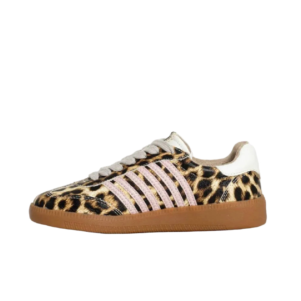 ShuShop Girl's Stevie Mini Leopard Print Sneaker KIDS - Footwear - Casual Shoes ShuShop